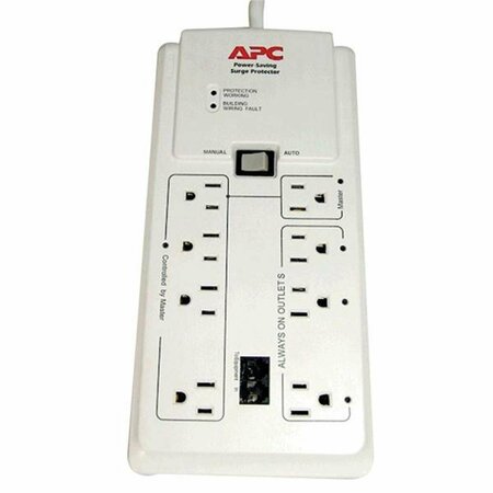 APC 8 - Outlet Surge Protector With Master/Controlled Outlets AP391777